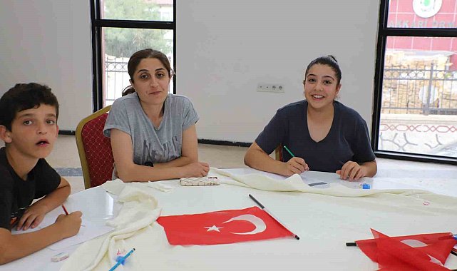Hakkari'de 15 Temmuz temalı "Resim ve Mektup" yarışması