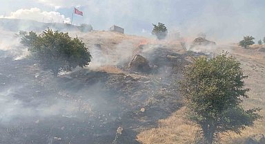 Hakkari'de çıkan yangınlara müdahale edildi