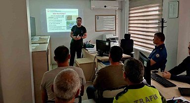 Hamamözü'nde kamu personeline kenelere karşı eğitim