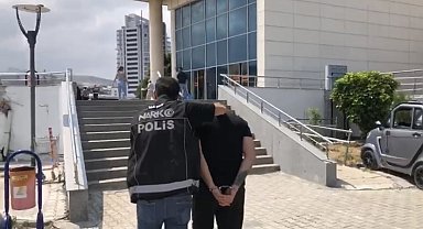 Hatay'da 8 yıl 10 ay hapis cezası olan uyuşturucu şüphelisi yakalandı