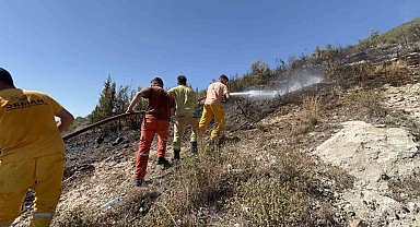 Hatay'da orman yangını kısa sürede kontrol altına alındı