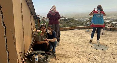 Hatay'da yangına 16 ilden gelen ekipler müdahale ediyor