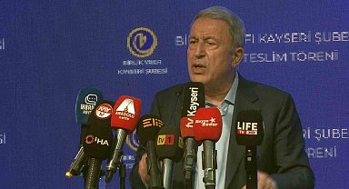 Hulusi Akar: "Biz terörü, teröristi unutmadık fakat bunu bitirmemiz lazım diyoruz"