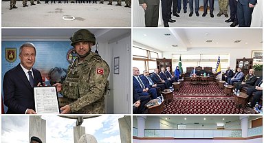 Hulusi Akar Srebrenitsa'da