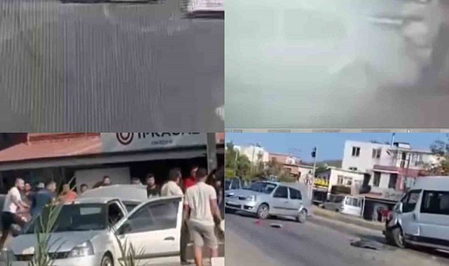 Husumetliler trafikte çarpışan oto oyunu gibi kavga etti: 3 yaralı