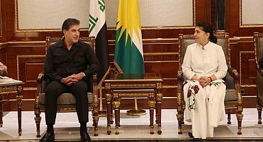 IKBY Başkanı Neçirvan Barzani, DEM Parti heyetini kabul etti