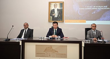 İl koordinasyon kurulu toplandı