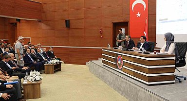 İl Koordinasyon Kurulu Vali Çiçek Başkanlığında toplandı