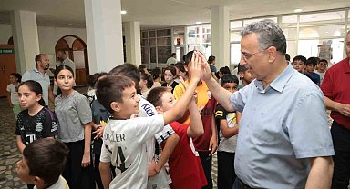 İlkadım'da camiler çocuklarla şenleniyor