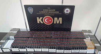 İncirliova'da KOM ekiplerinden kaçakçılık baskını