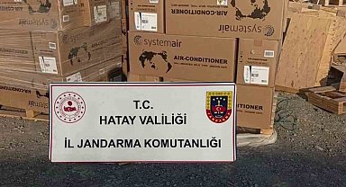 İnşaattan 1 milyonluk 30 klima ünitesi çalan 3 şüpheli tutuklandı