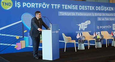 İş Portföy ve Türkiye Tenis Federasyonu iş birliğinde 'TTF Tenise Destek Değişken Fon'u