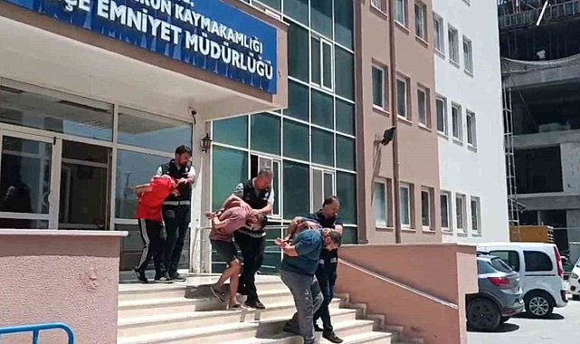 İskenderun'da hırsızlık şüphelisi 3 şahıs yakalandı
