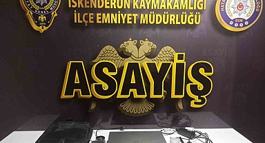 İskenderun'da işyeri hırsızlığı: 3 şüpheli tutuklandı