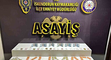 İskenderun'da kumar oynarken yakalanan 4 şahsa 36 bin 988 TL para cezası