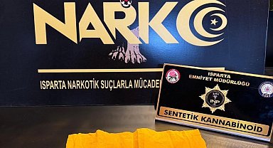 Isparta'da uyuşturucu operasyonunda 2 kişi yakalandı