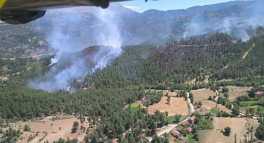 Isparta'daki orman yangını kontrol altına alındı
