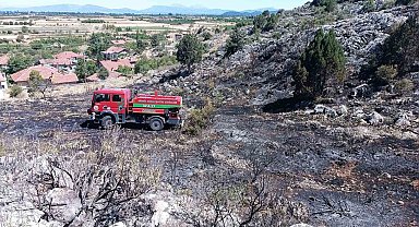 Isparta'daki orman yangını kontrol altına alındı