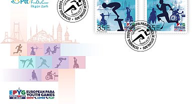 İstanbul 2025 Avrupa Para Gençlik Oyunları'na PTT'den özel pul