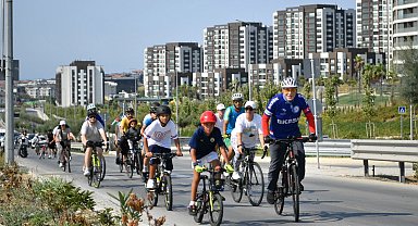 İstanbul Beylikdüzü'nde pedallar sağlıklı yaşama çevrildi