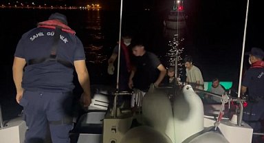 İzmir açıklarında 40 düzensiz göçmen yakalandı