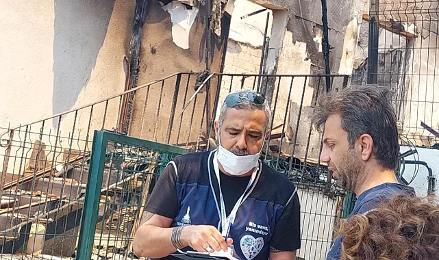 İzmir Büyükşehir yangın bölgelerinde seferber oldu
