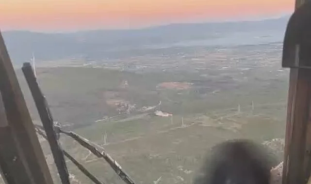 İzmir Urla'daki orman yangını kontrol altında