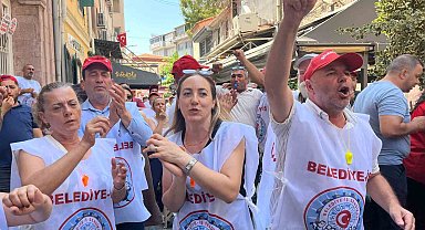 İzmir'de işten atılan işçilerin eylemi 4. gününde: "İşimizi geri istiyoruz!"