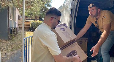 İzmir'deki yangından etkilenen hayvanlara, Bursalılar destek verdi