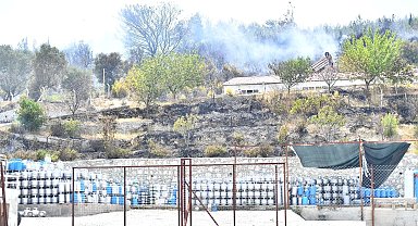 İzmir'in iki ilçesinde yangınlar kontrol altında
