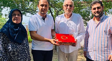 İzmit Belediyesi gazilerimize vefa ziyaretlerine devam ediyor 