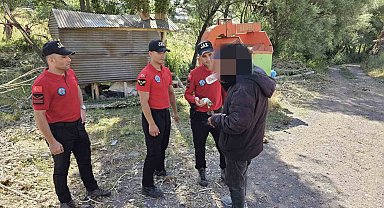 Jandarma kayıp şahsı buldu
