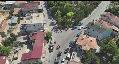 Jandarmadan motosikletlere şok uygulama