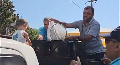 Kadın azmağına 35 bin levrek yavrusu bırakıldı