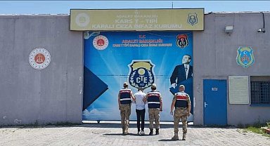 Kağızman'da 6 yıl hapis cezası bulunan 1 kişi yakalandı