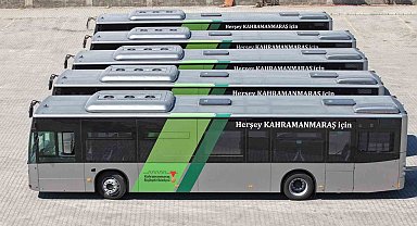 Kahramanmaraş'a 5 yeni otobüs