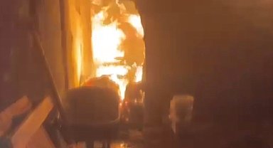 Kahramanmaraş'ta ahır yangını, 2 hayvan telef oldu