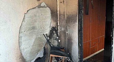 Kahramanmaraş'ta apartman yangını