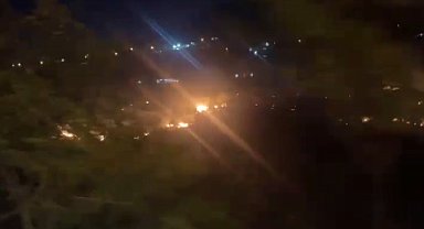 Kahramanmaraş'ta bahçe yangını