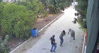 Kanlı miras kavgasında yeni görüntüler: Baba, oğullarını sopayla dövüp böyle ateş etti