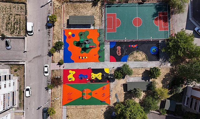 Karabük'te park ve spor alanları yenileniyor