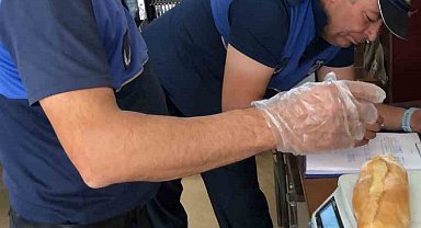 Karacasu'da fırınlara gramaj denetimi yapıldı