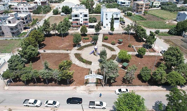 Karaduvar 1 Mayıs Parkı yeniden yeşerdi