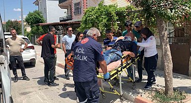 Karaman'da elektrik akımına kapılan şahıs ölümden döndü