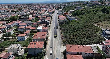 Karasu'nun en işlek güzergahı yepyeni bir yüze kavuşuyor