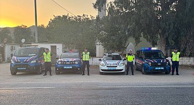 Karpuzlu'da sürücüler denetlendi