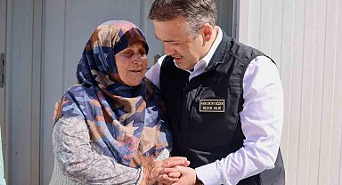 Kaşıkçı Köyü'nde yangın mağdurlarına devlet desteği