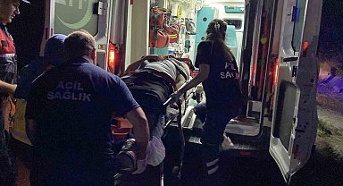 Kastamonu'da hafif ticari araç yamaca çarptı: 1 yaralı