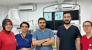 Kastamonu'da şah damarı darlıklarına stentle müdahale başladı