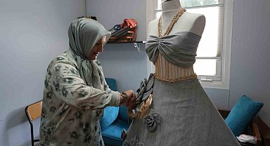 Kavurucu sıcaklarda kenevirden üretilen kıyafetlere yoğun ilgi